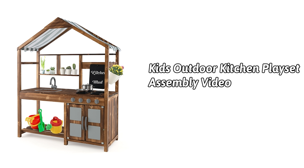 【レア】 BACKYARD／MUDDY MUZIC関連　5枚セット OLAKIDS Mud Kitchen, Outdoor Toys Play Kitchen with Awning Faucet